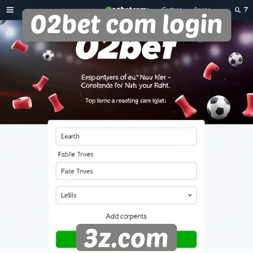 Como criar uma conta no 02bet e acessar jogos