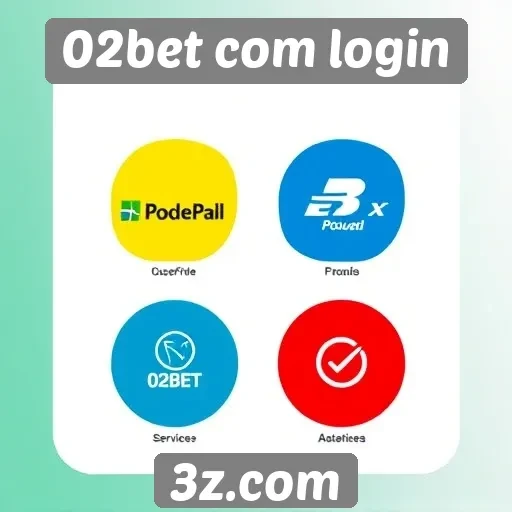 Opções de pagamento no 02bet com login